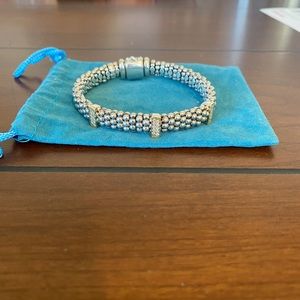 COPY - Lagos 18k triple bar diamond bracelet
